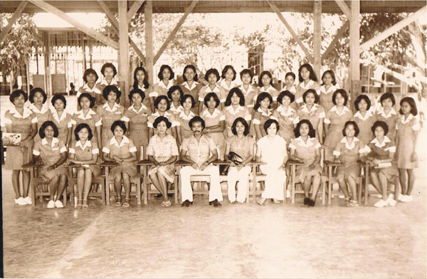 First batch of Midwifery students